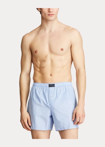 Polo Ralph Lauren Woven Cotton Boxershorts Herre Danmark (HMJGN1052)